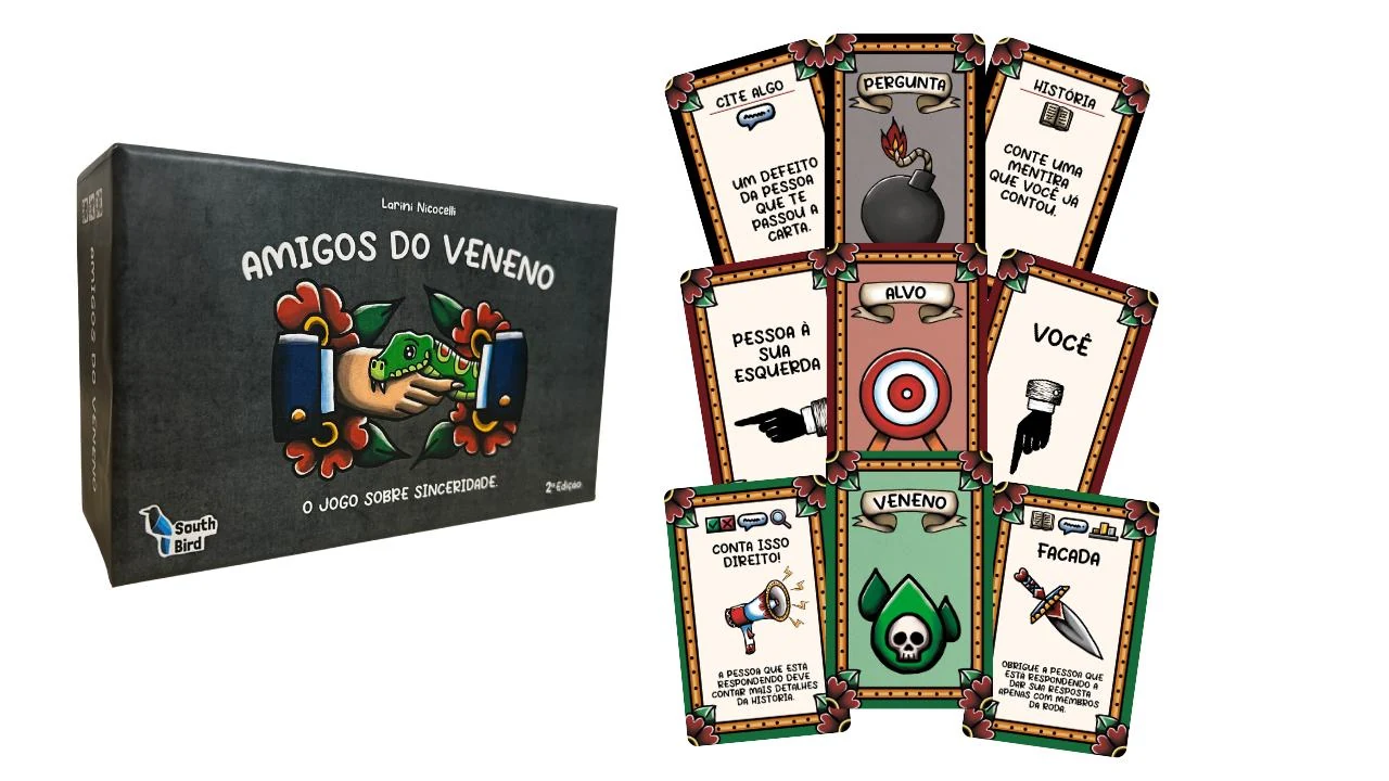 Categorias de cartas de Amigos do Veneno